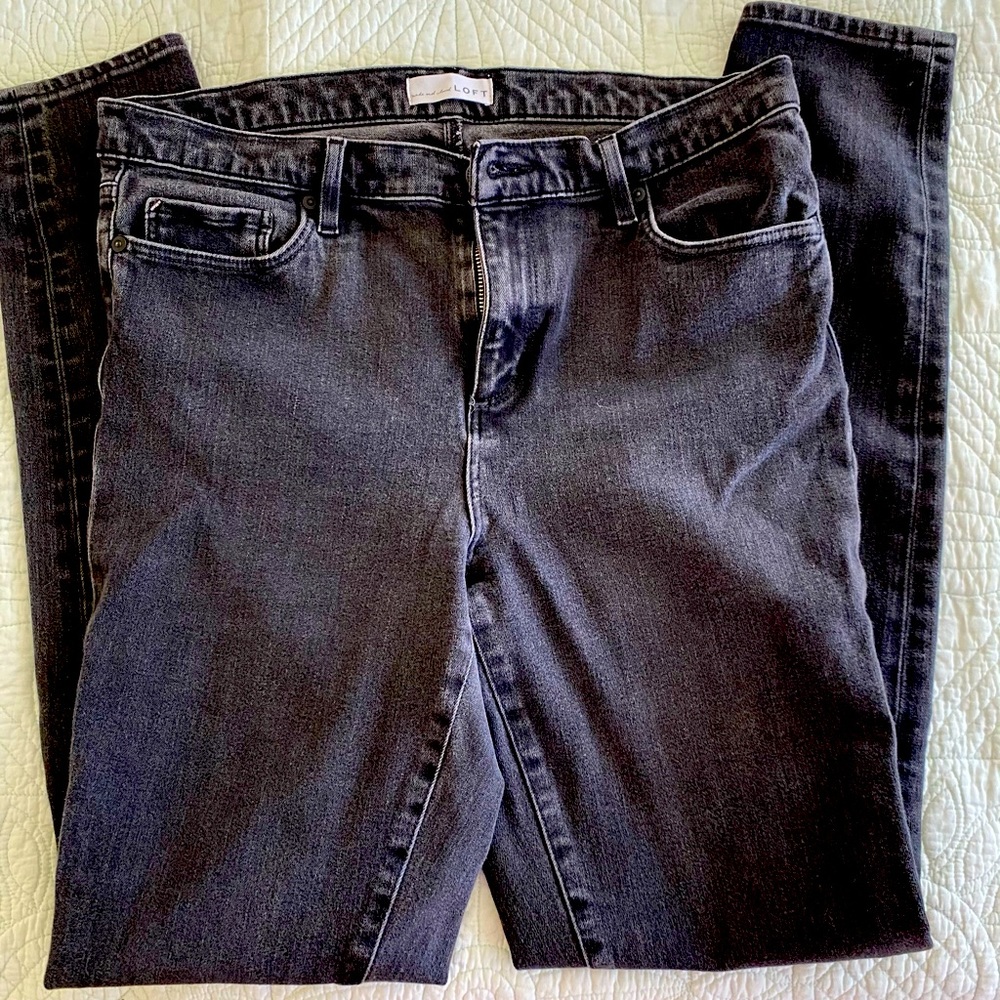 Loft Black Jeggins - size 12